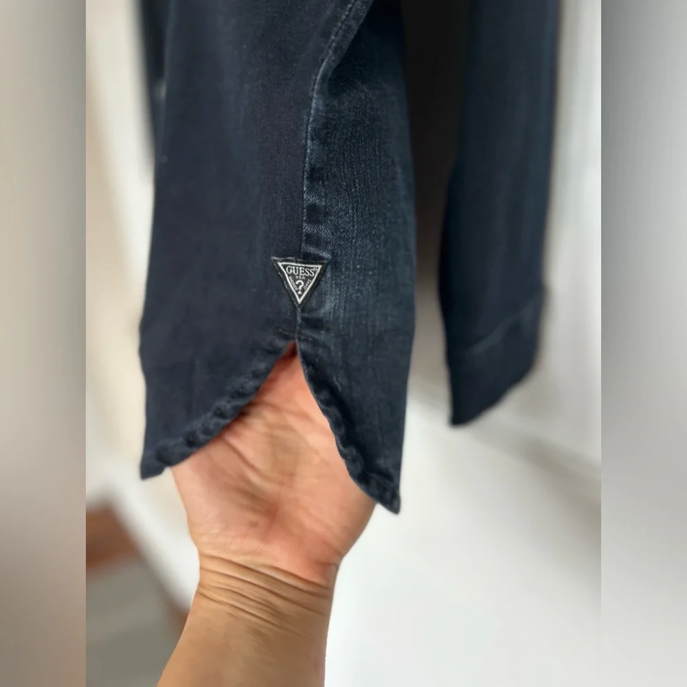Guess Distressed Button-Down - Picture 10 of 17